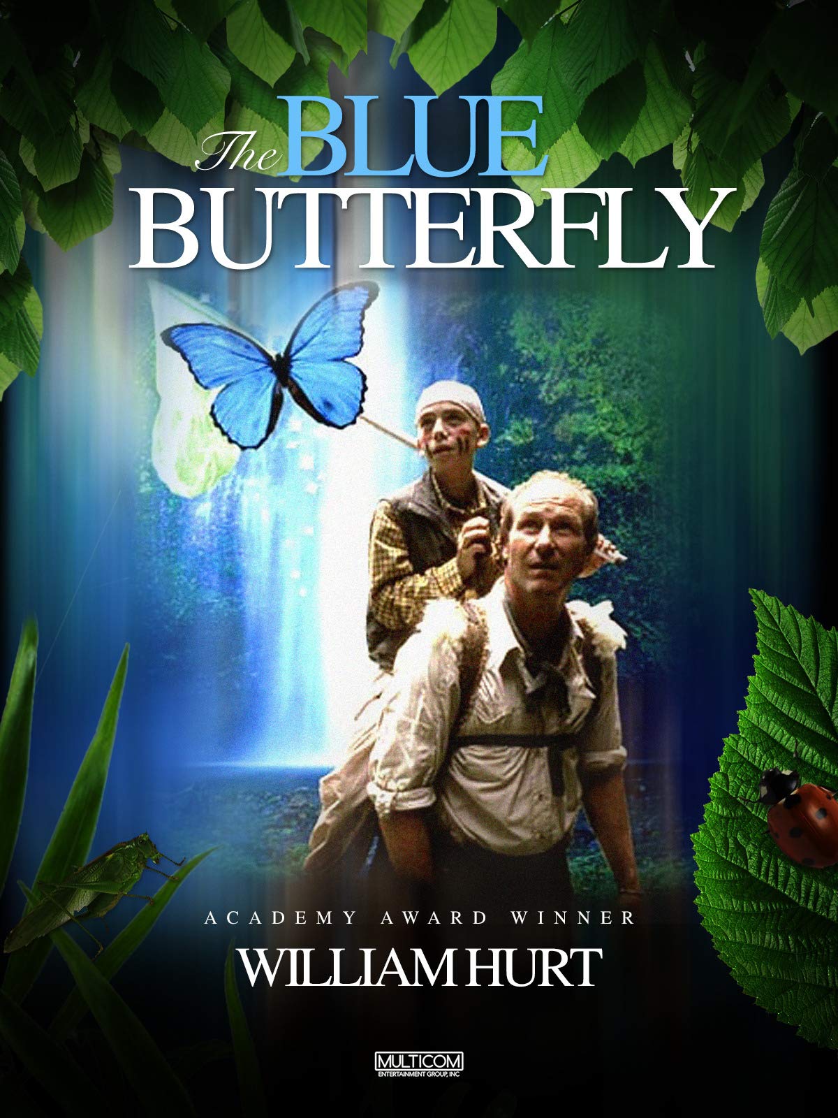 Le papillon bleu
