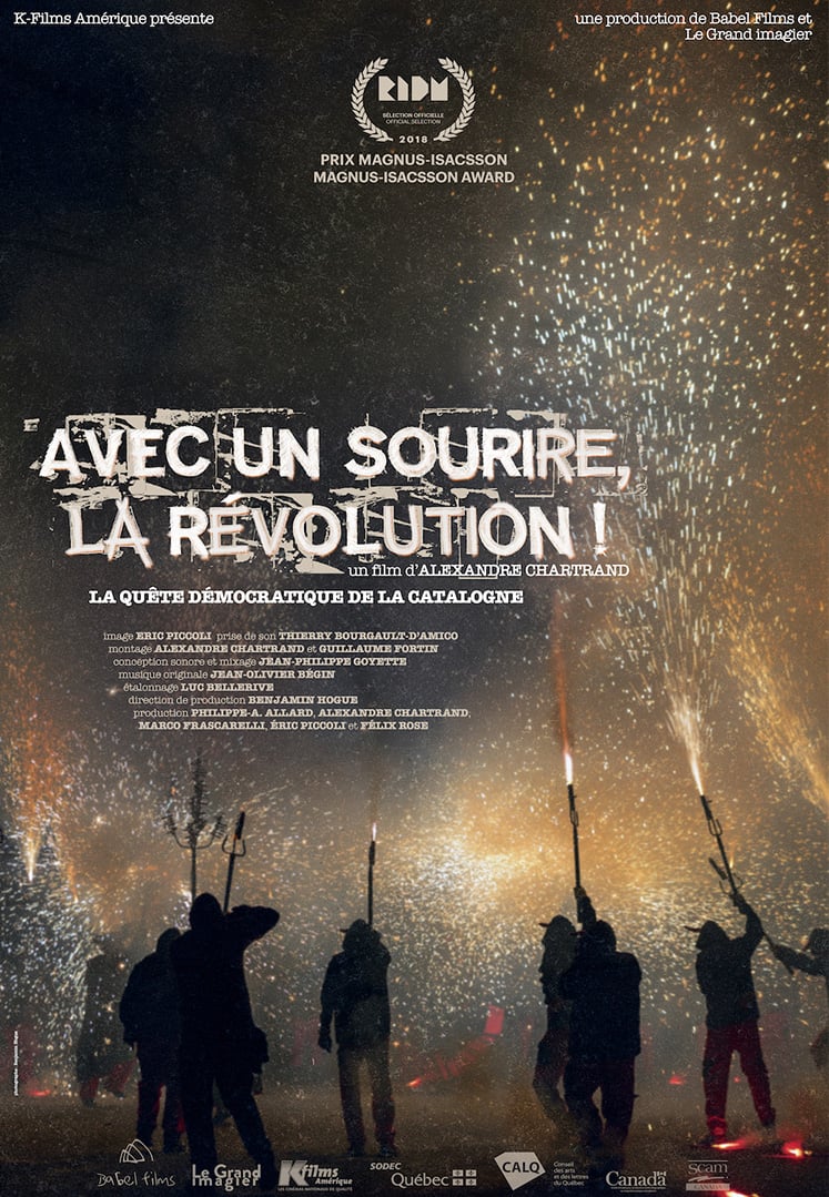 Avec un sourire, la révolution!