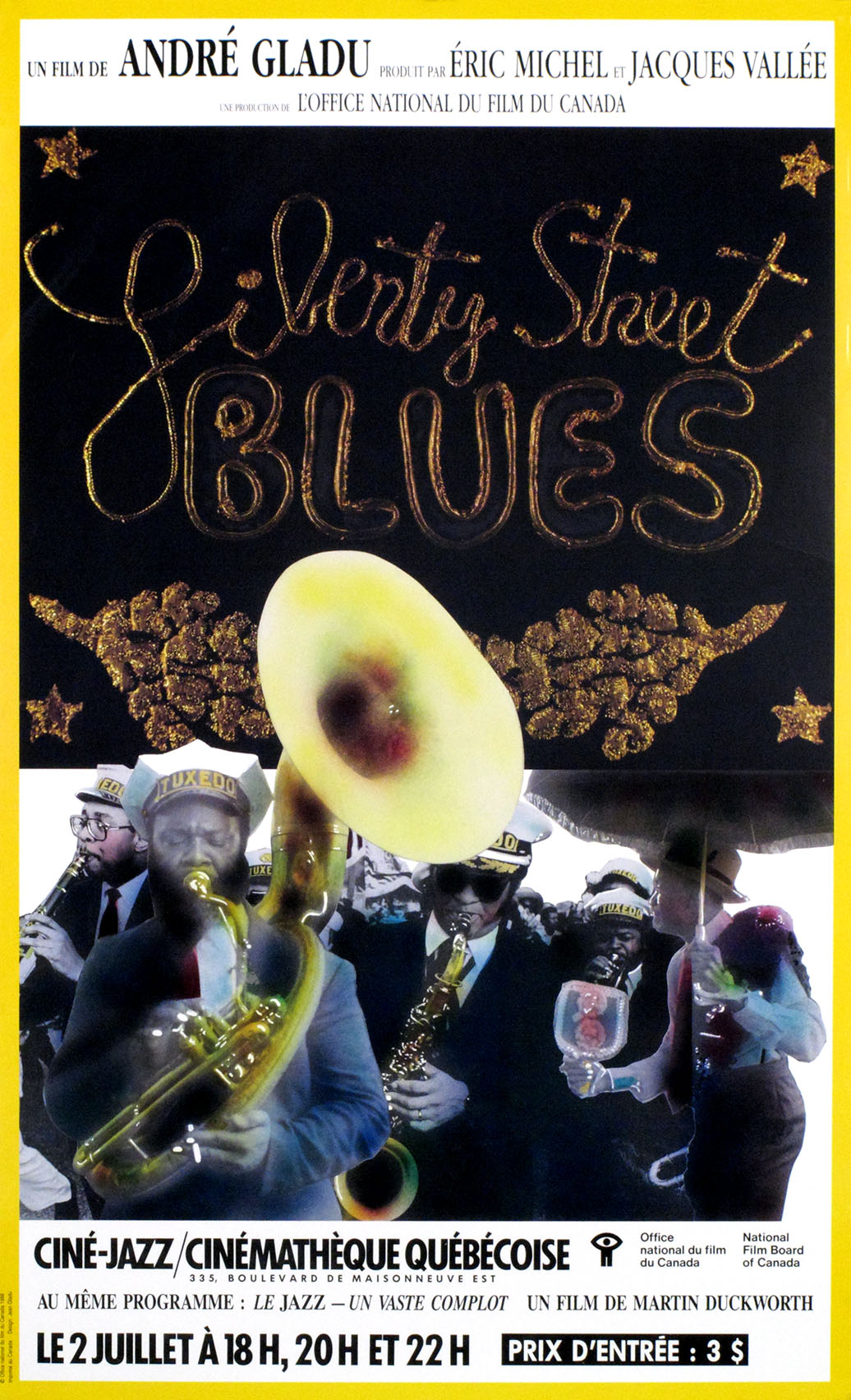 Affiche du film Liberty Street Blues (André Gladu)